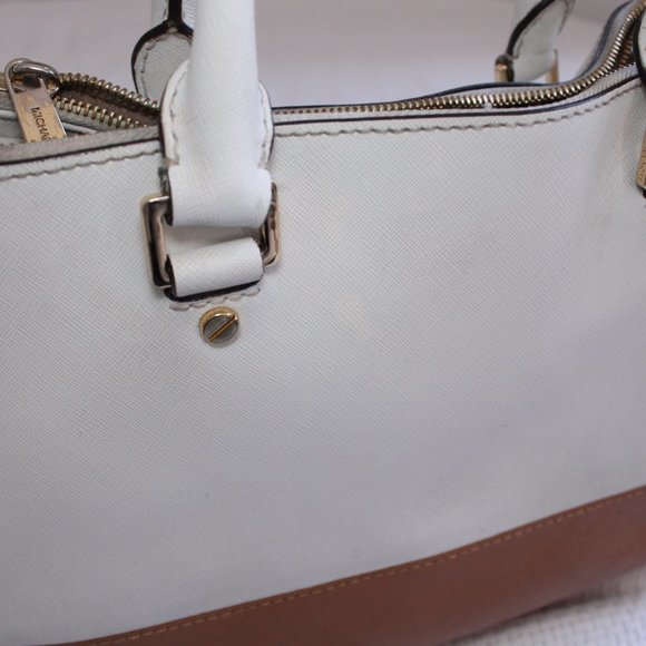 Michael Kors Sutton Safiano Leather Colorblock Bag - Picture 14 of 16